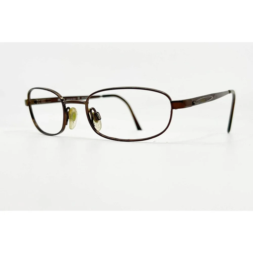 Revo Sunglasses Mens Brown Oval Metal Frame 3041 081/K2 50-19-135